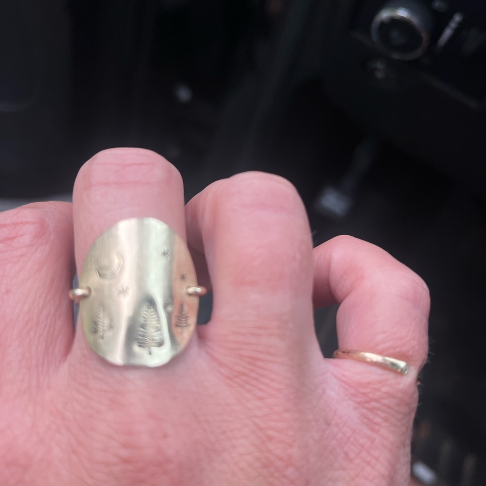 James Michelle She Is Wild ring, size 8